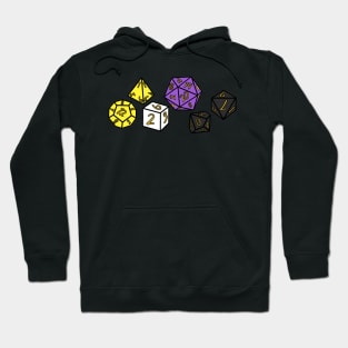 Nonbinary Dice Hoodie